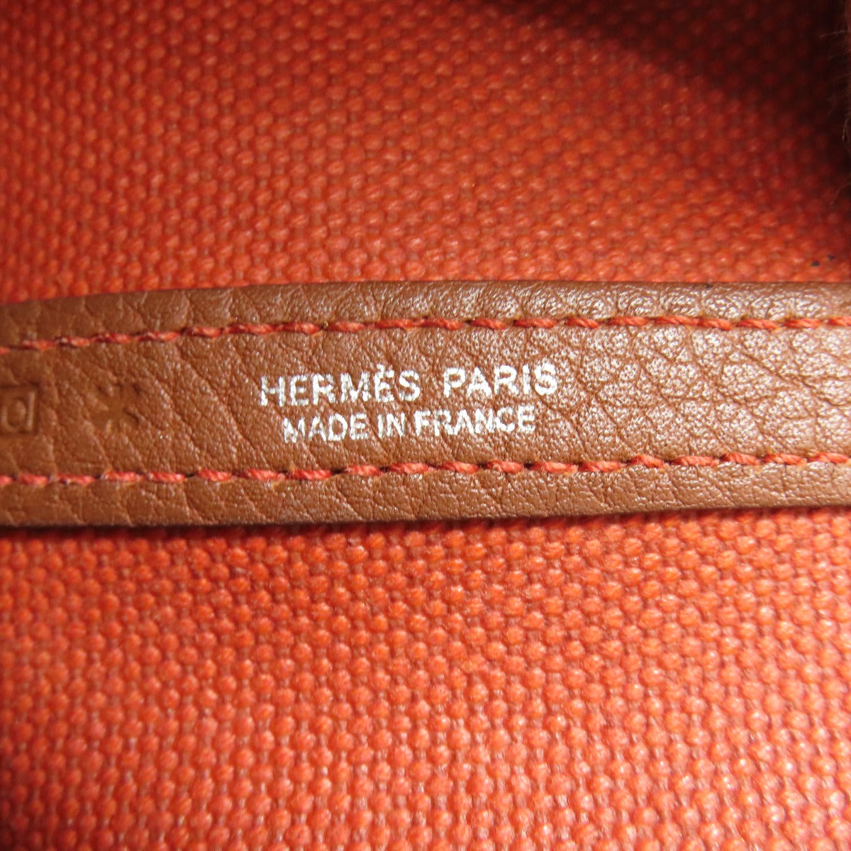 HERMES Garden Party PM Silver Hardware Tote Bag Tower ash Ladies [Used]