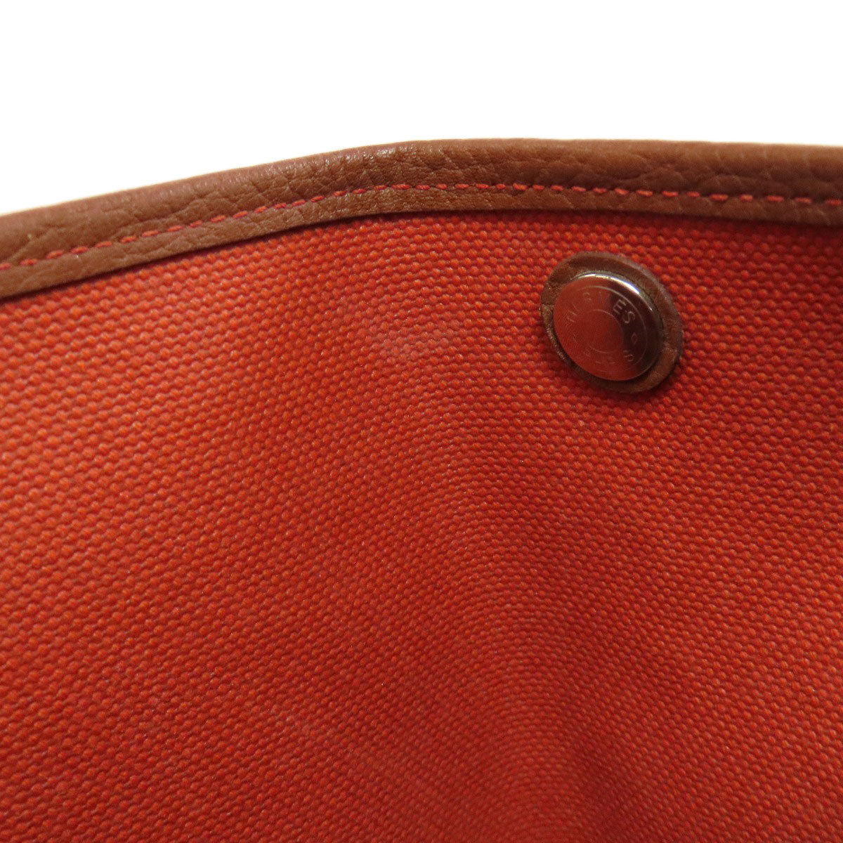HERMES Garden Party PM Silver Hardware Tote Bag Tower ash Ladies [Used]