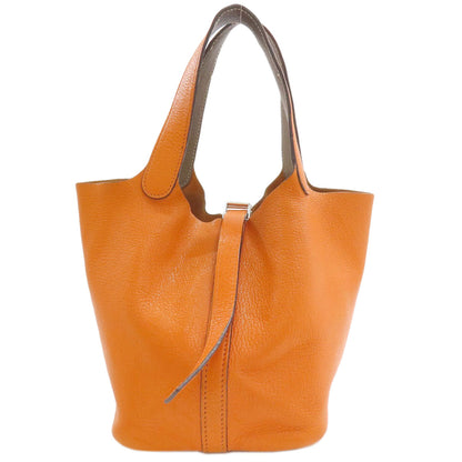 HERMES PicotinPM Eclat SilverHardware Handbag Taurillon Clemence Ladies [Used]