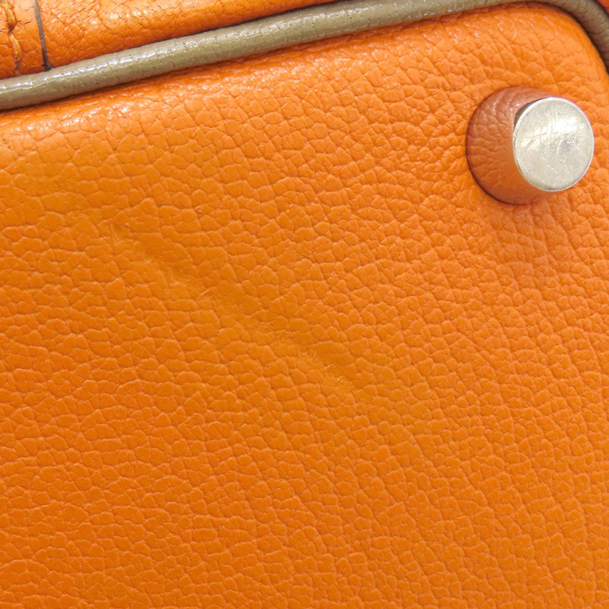 HERMES PicotinPM Eclat SilverHardware Handbag Taurillon Clemence Ladies [Used]