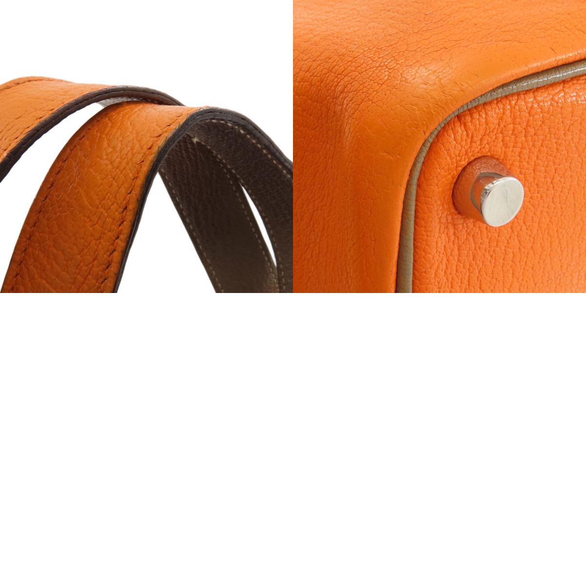 HERMES PicotinPM Eclat SilverHardware Handbag Taurillon Clemence Ladies [Used]