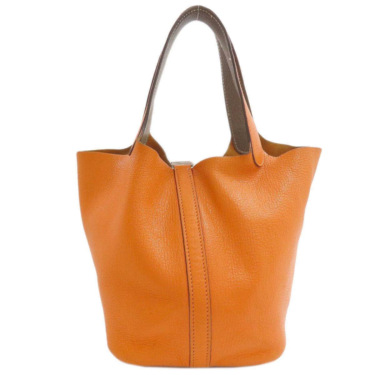 HERMES PicotinPM Eclat SilverHardware Handbag Taurillon Clemence Ladies [Used]