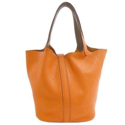 HERMES PicotinPM Eclat SilverHardware Handbag Taurillon Clemence Ladies [Used]