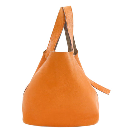 HERMES PicotinPM Eclat SilverHardware Handbag Taurillon Clemence Ladies [Used]