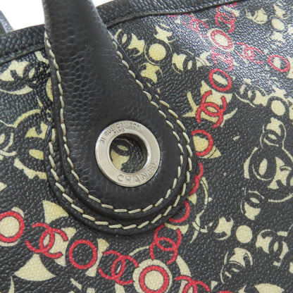 CHANEL Coco Travel SilverHardware Tote Bag PVC Ladies [Used]