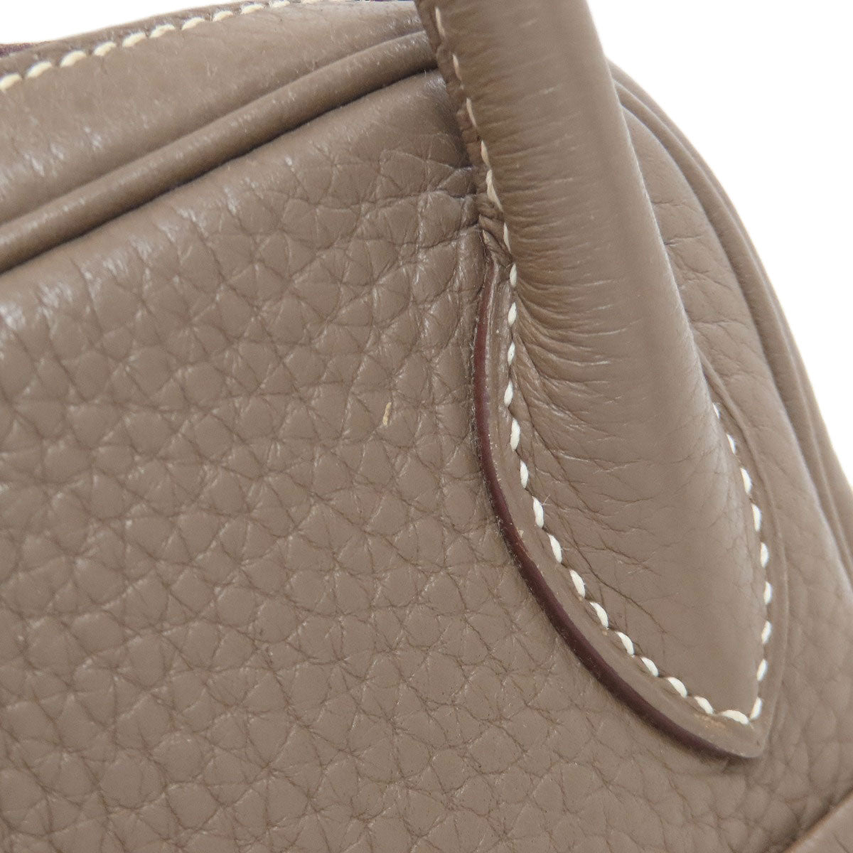 HERMES Lindy 26 Etop SilverHardware Handbag Taurillon Clemence Ladies [Used]