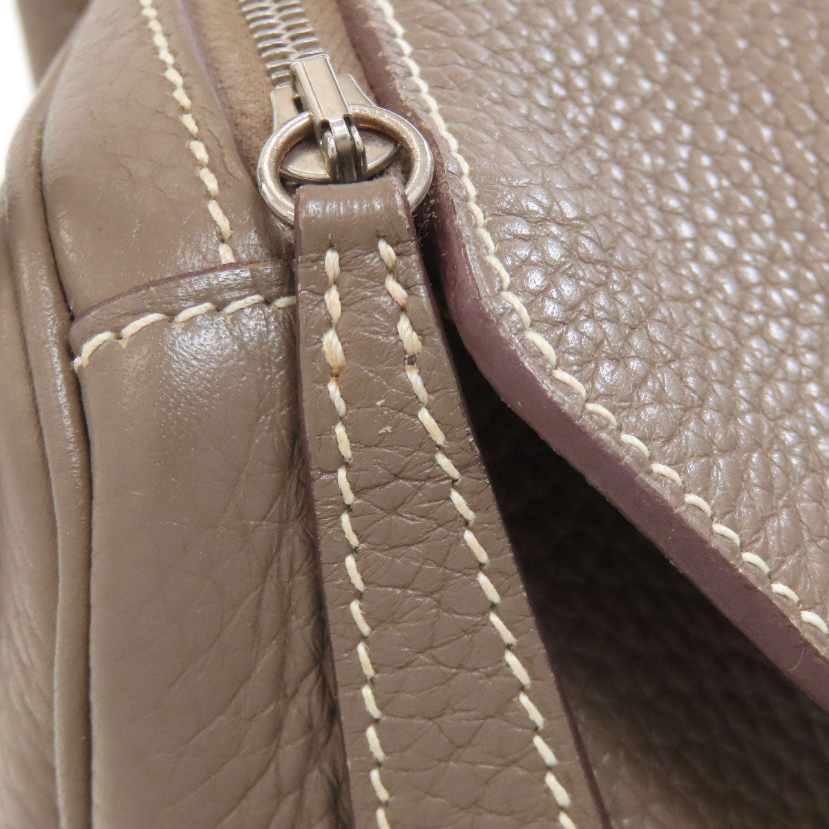 HERMES Lindy 26 Etop SilverHardware Handbag Taurillon Clemence Ladies [Used]