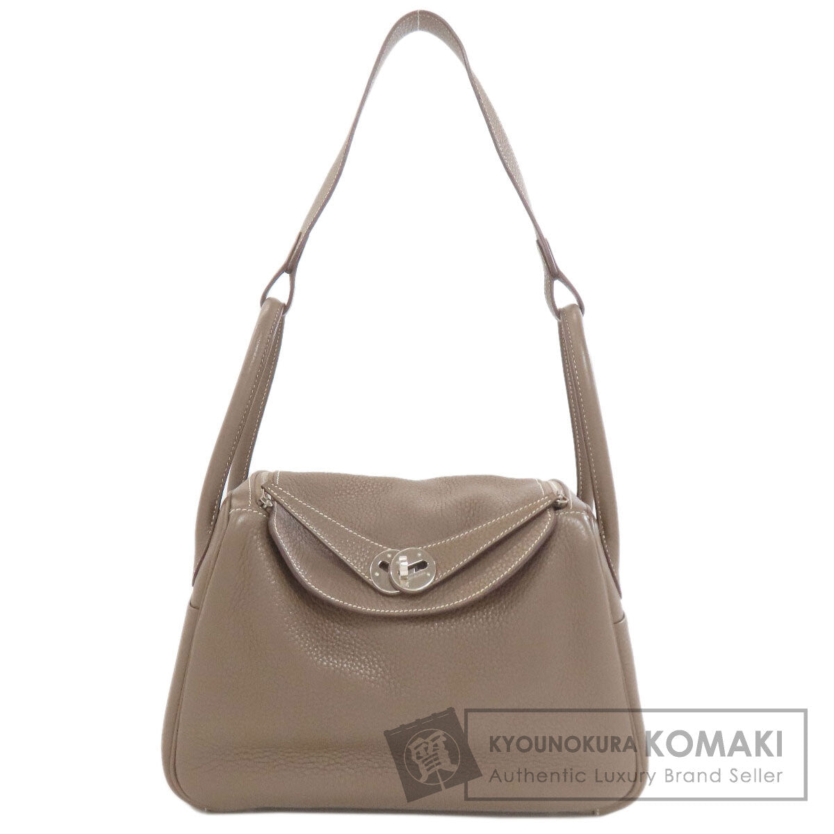 HERMES Lindy 26 Etop SilverHardware Handbag Taurillon Clemence Ladies [Used]