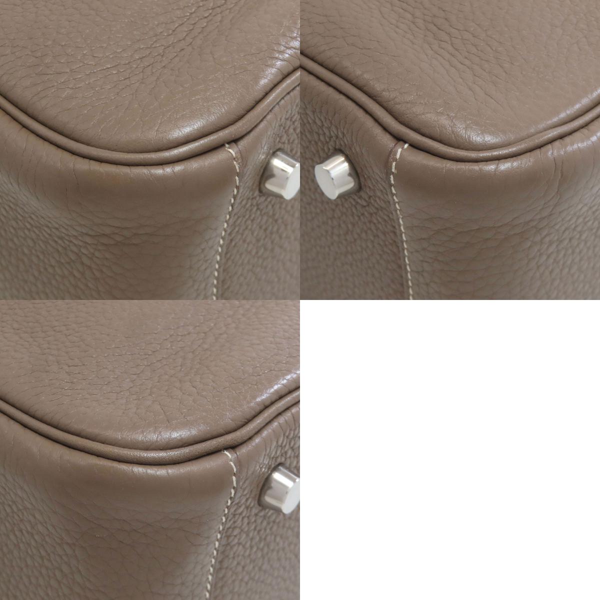 HERMES Lindy 26 Etop SilverHardware Handbag Taurillon Clemence Ladies [Used]