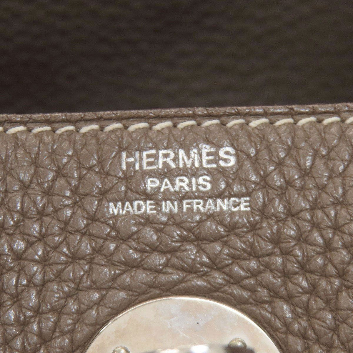 HERMES Lindy 26 Etop SilverHardware Handbag Taurillon Clemence Ladies [Used]