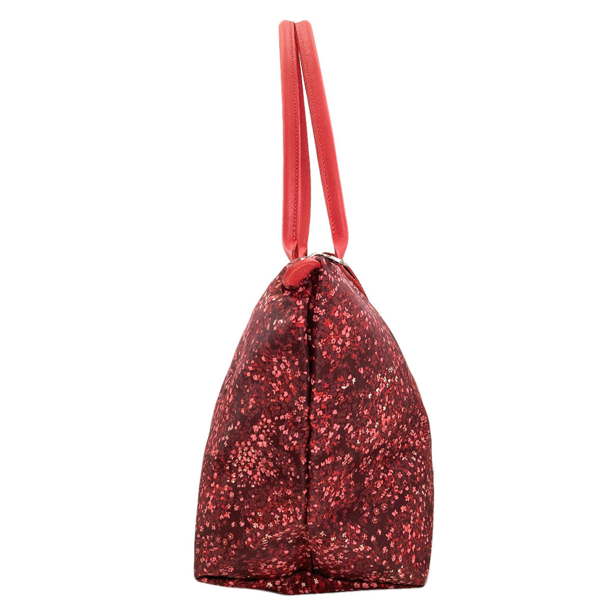 Longchamp Le Pliage flower motif Tote Bag Nylon Ladies [Used]