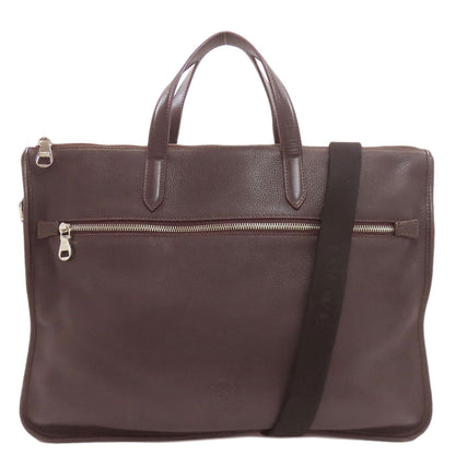 LOEWE Briefcase 2WAY Business bag Leather mens [Used]