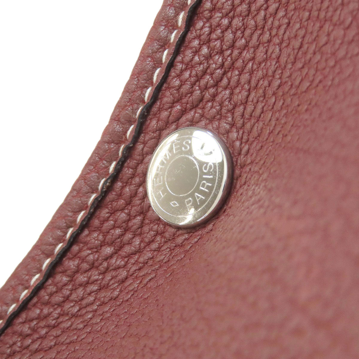 HERMES Garden Party TPM SilverHardware Handbag Negonda Ladies [Used]