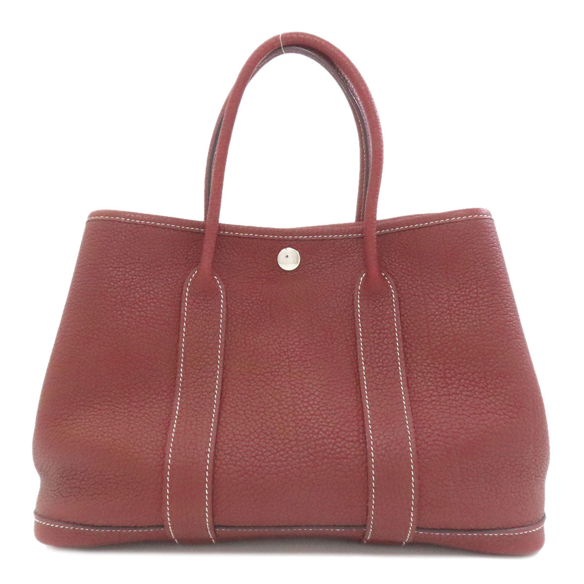 HERMES Garden Party TPM SilverHardware Handbag Negonda Ladies [Used]