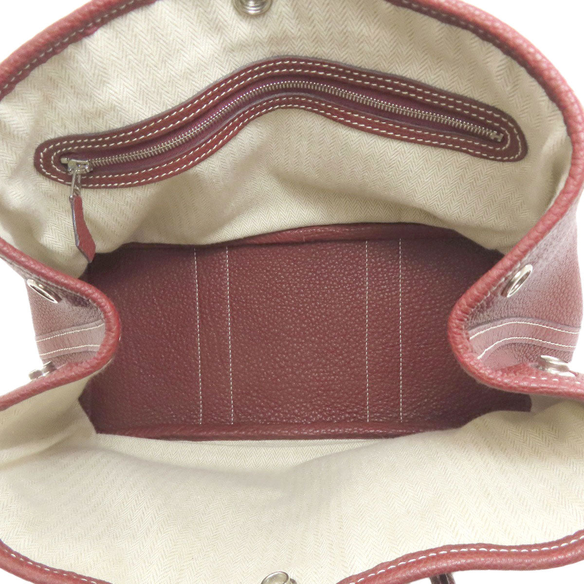HERMES Garden Party TPM SilverHardware Handbag Negonda Ladies [Used]