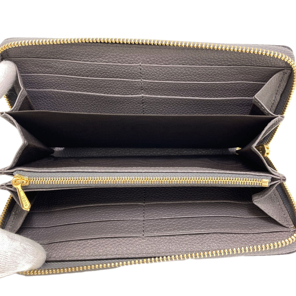 GUCCI 570661 Zip Around Zumi Long wallet (with coin pocket) Leather Ladies [Used]