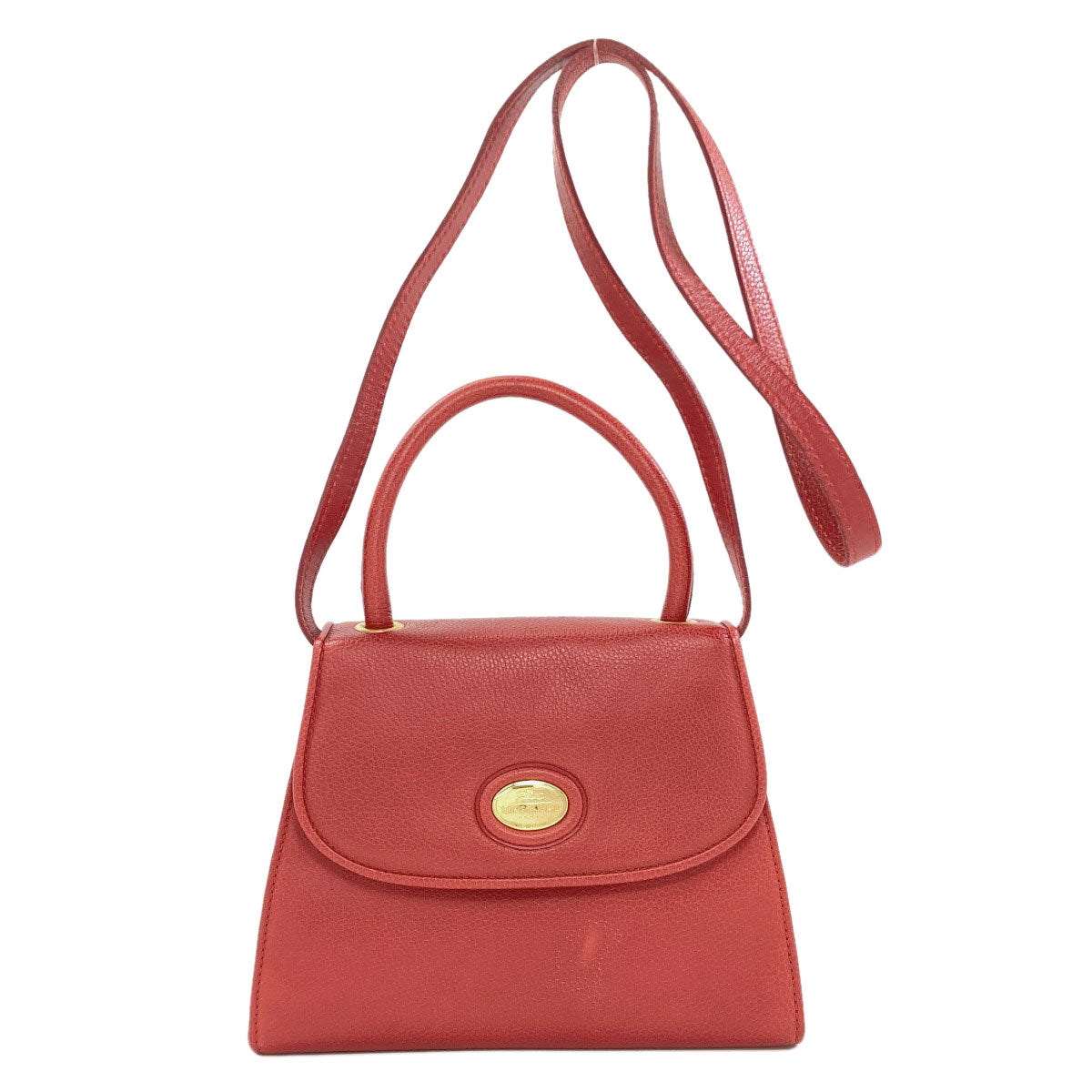 Longchamp 2WAY Handbag Leather Ladies [Used]