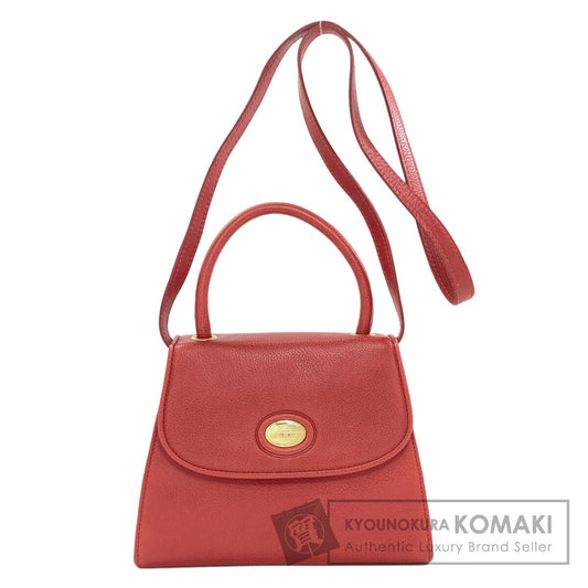Longchamp 2WAY Handbag Leather Ladies [Used]