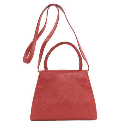 Longchamp 2WAY Handbag Leather Ladies [Used]