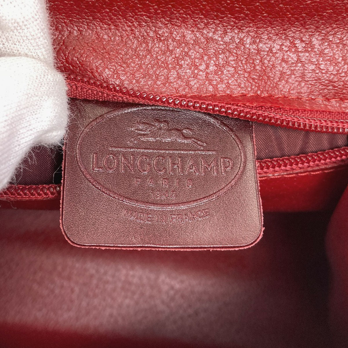 Longchamp 2WAY Handbag Leather Ladies [Used]