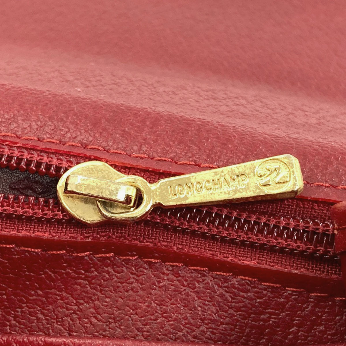 Longchamp 2WAY Handbag Leather Ladies [Used]
