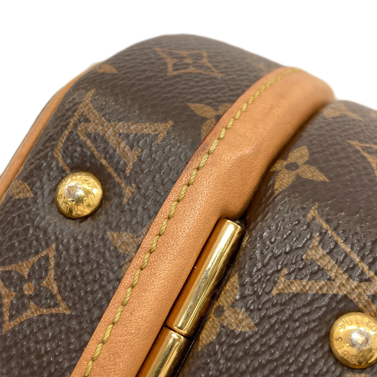 LOUIS VUITTON M43514 Petit Bowat Chapo Handbag Monogram canvas Ladies [Used]