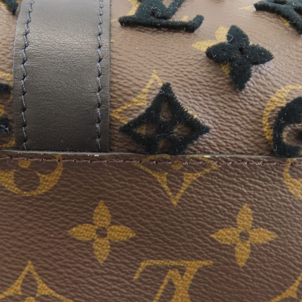 LOUIS VUITTON M45046 Keepall Triangle 50 Boston bag Monogram toughage Ladies [Used]