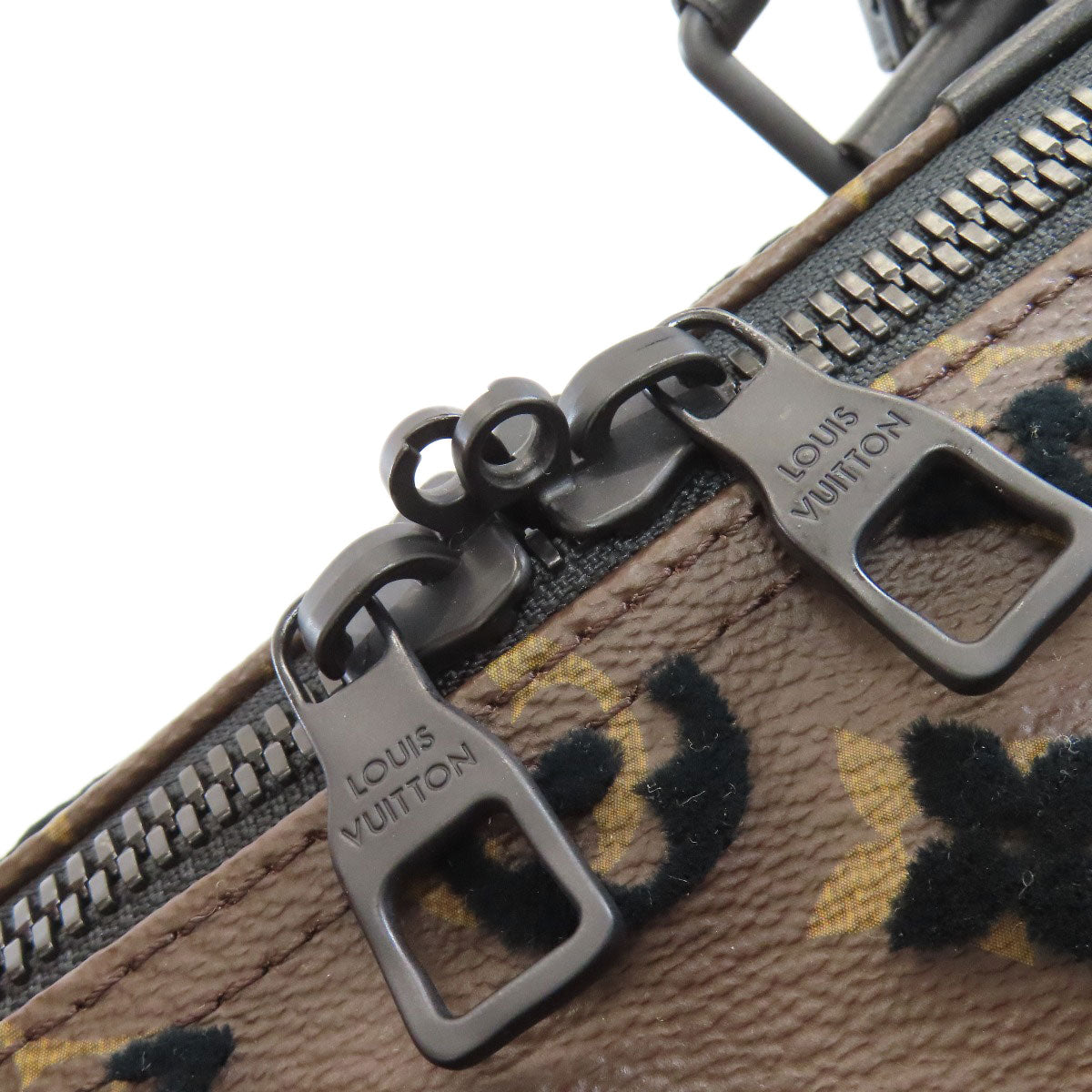 LOUIS VUITTON M45046 Keepall Triangle 50 Boston bag Monogram toughage Ladies [Used]