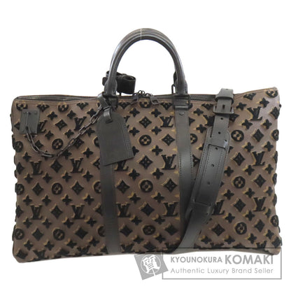 LOUIS VUITTON M45046 Keepall Triangle 50 Boston bag Monogram toughage Ladies [Used]