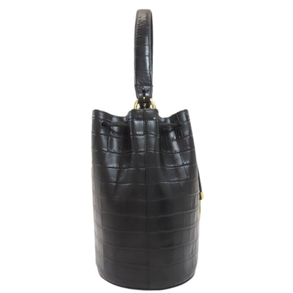 Furla Embossed 2WAY Handbag Leather Ladies [Used]