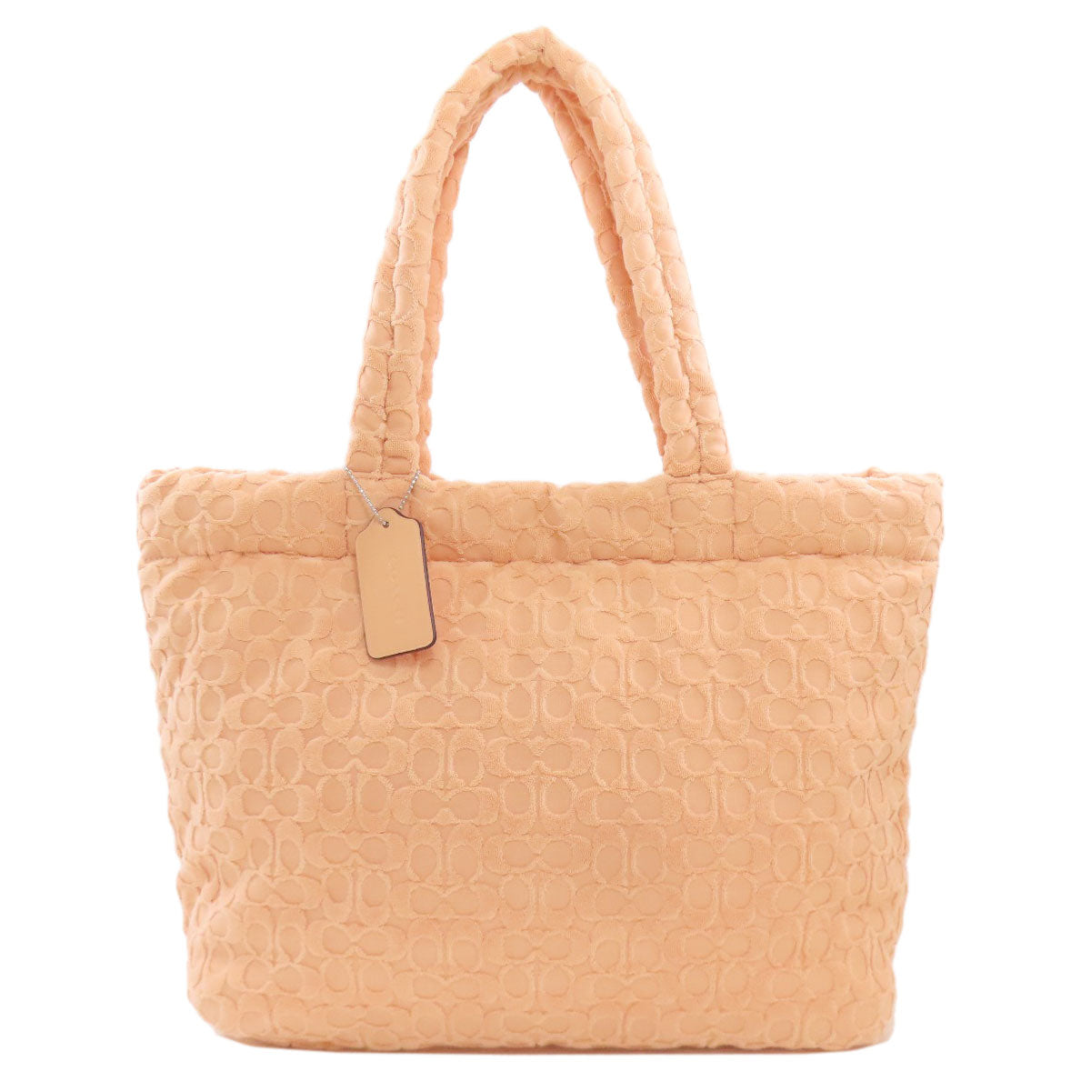 COACH CT764 Signature Terry Tote Bag pile Ladies [Used]