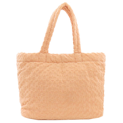 COACH CT764 Signature Terry Tote Bag pile Ladies [Used]