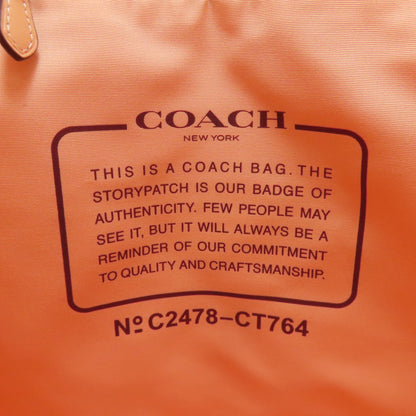 COACH CT764 Signature Terry Tote Bag pile Ladies [Used]