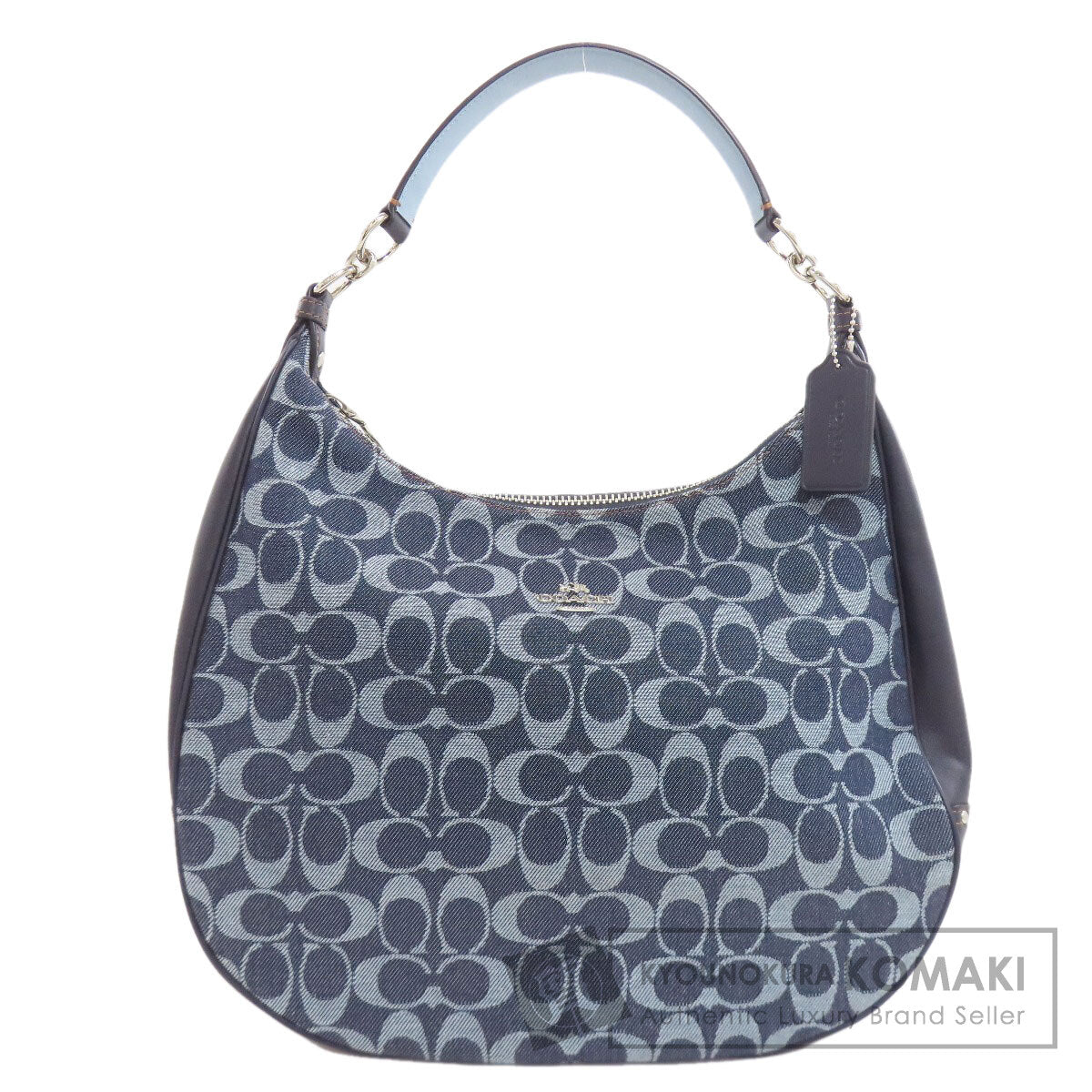 COACH F57912 Signature one belt Shoulder Bag Canvas Ladies [Used]