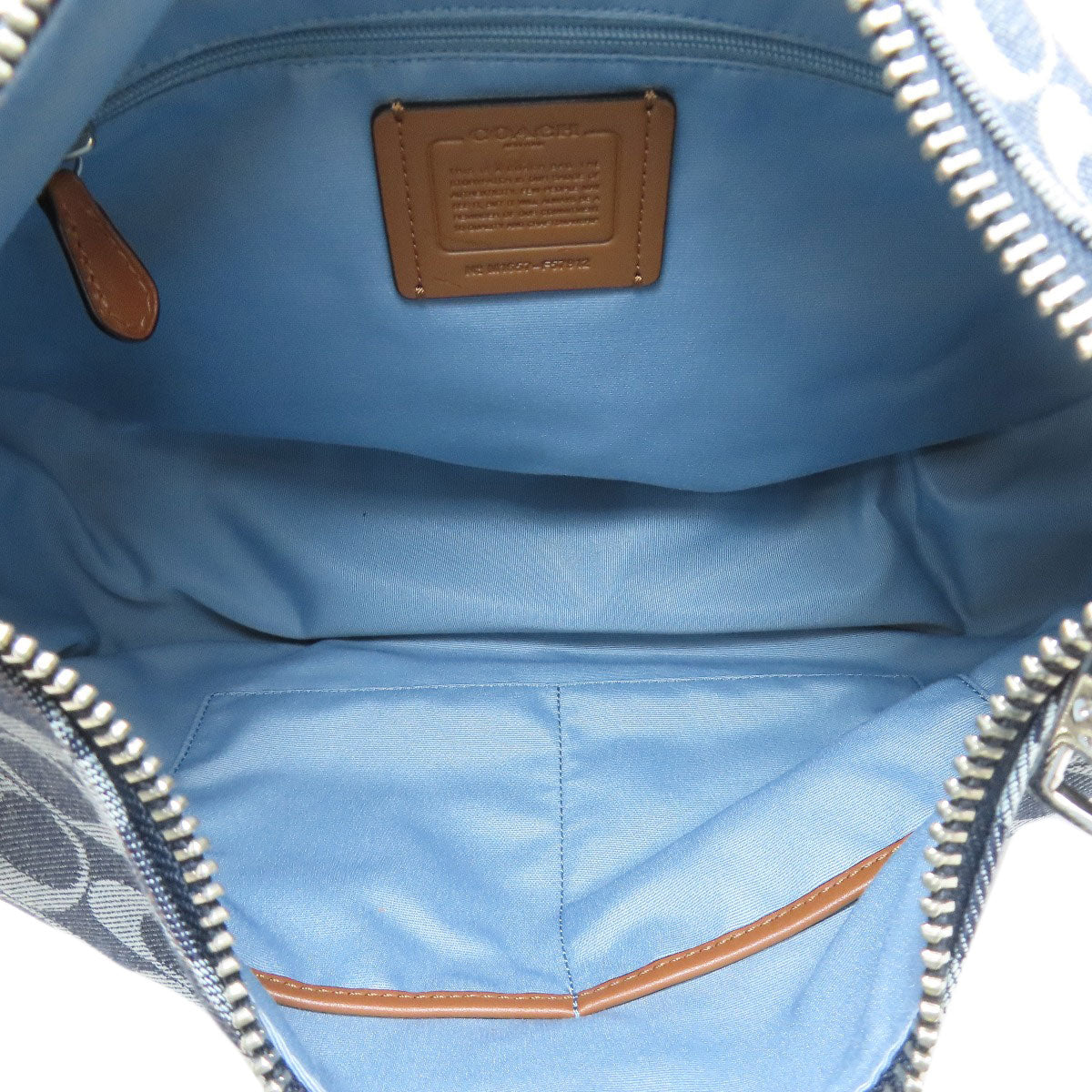 COACH F57912 Signature one belt Shoulder Bag Canvas Ladies [Used]