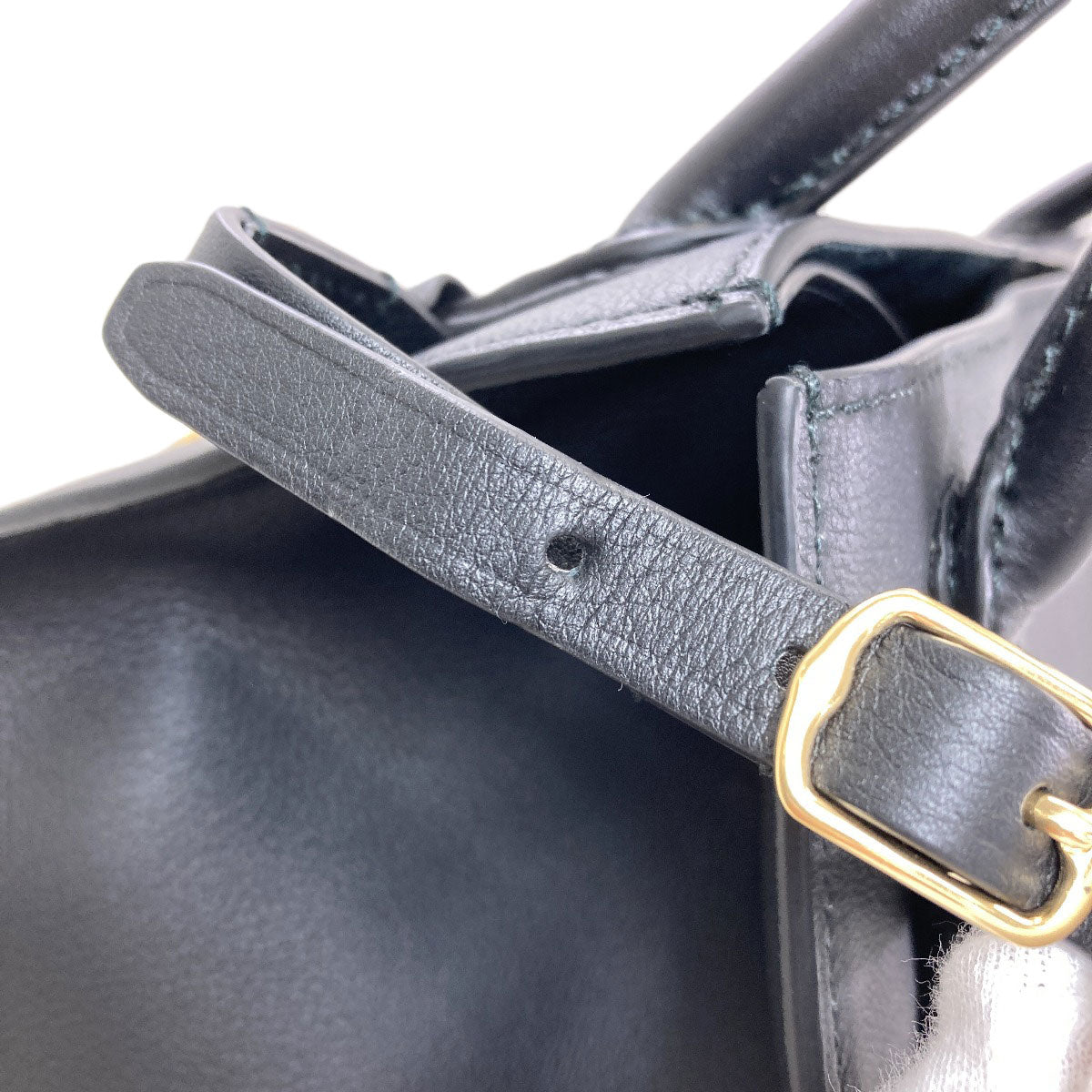 BALLY logo Tote Bag Leather Ladies [Used]