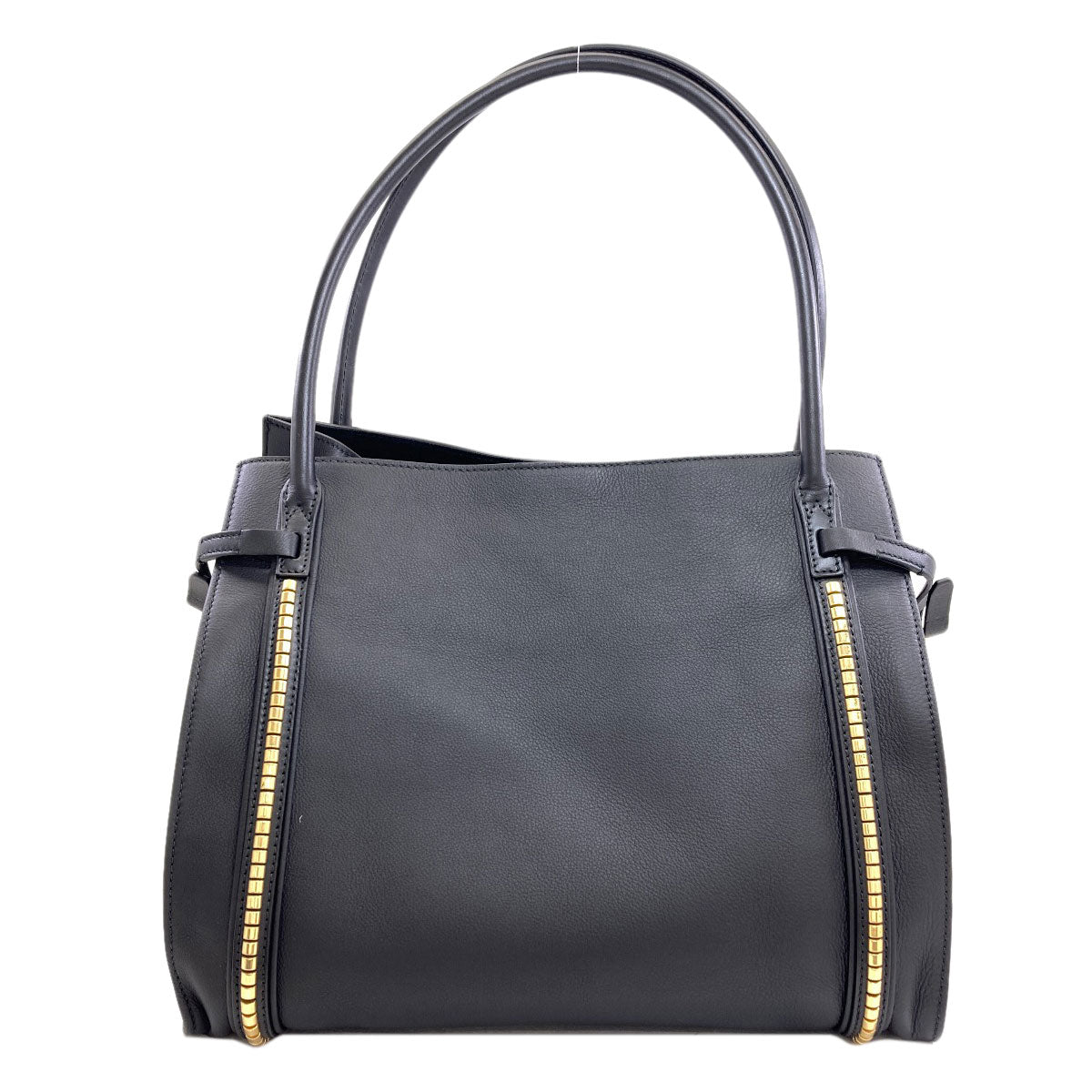 BALLY logo Tote Bag Leather Ladies [Used]