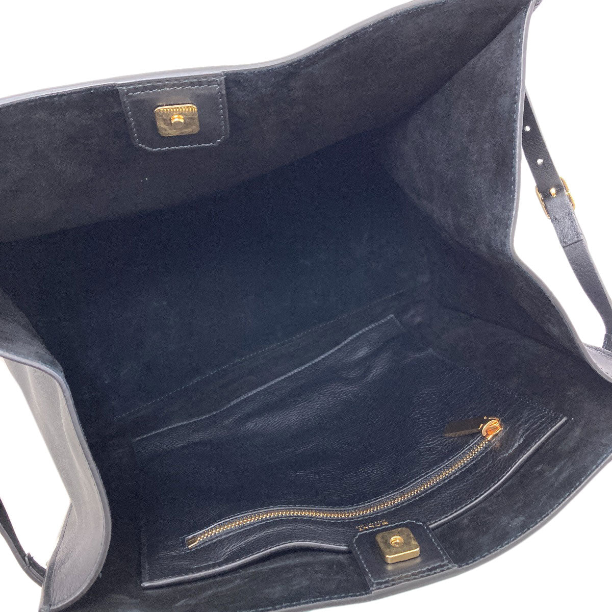 BALLY logo Tote Bag Leather Ladies [Used]