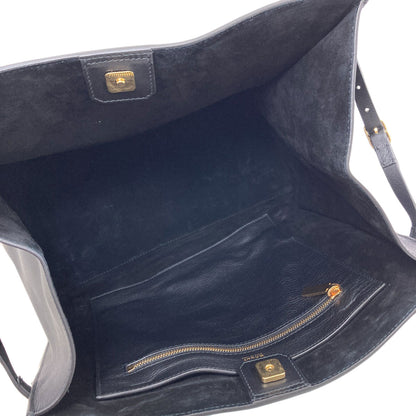 BALLY logo Tote Bag Leather Ladies [Used]