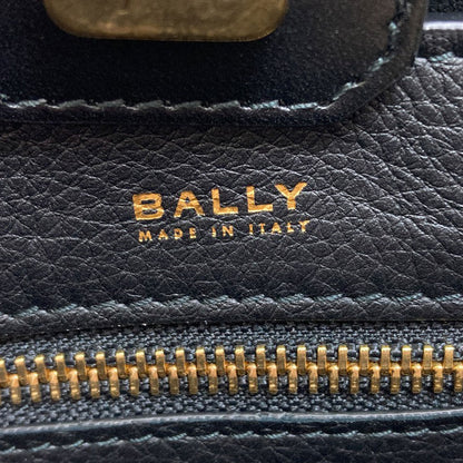 BALLY logo Tote Bag Leather Ladies [Used]