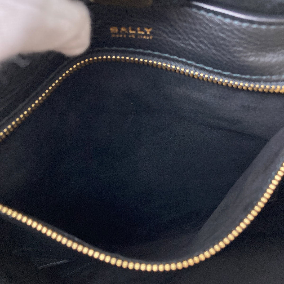 BALLY logo Tote Bag Leather Ladies [Used]