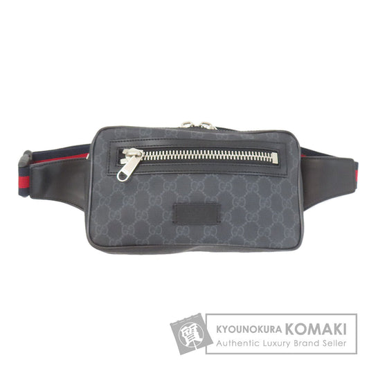 GUCCI 474293 GG Supreme body bag PVC mens [Used]