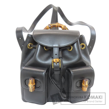 GUCCI 702101 Bamboo Backpack Â· Daypack Calf Ladies [Used]