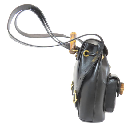 GUCCI 702101 Bamboo Backpack Â· Daypack Calf Ladies [Used]