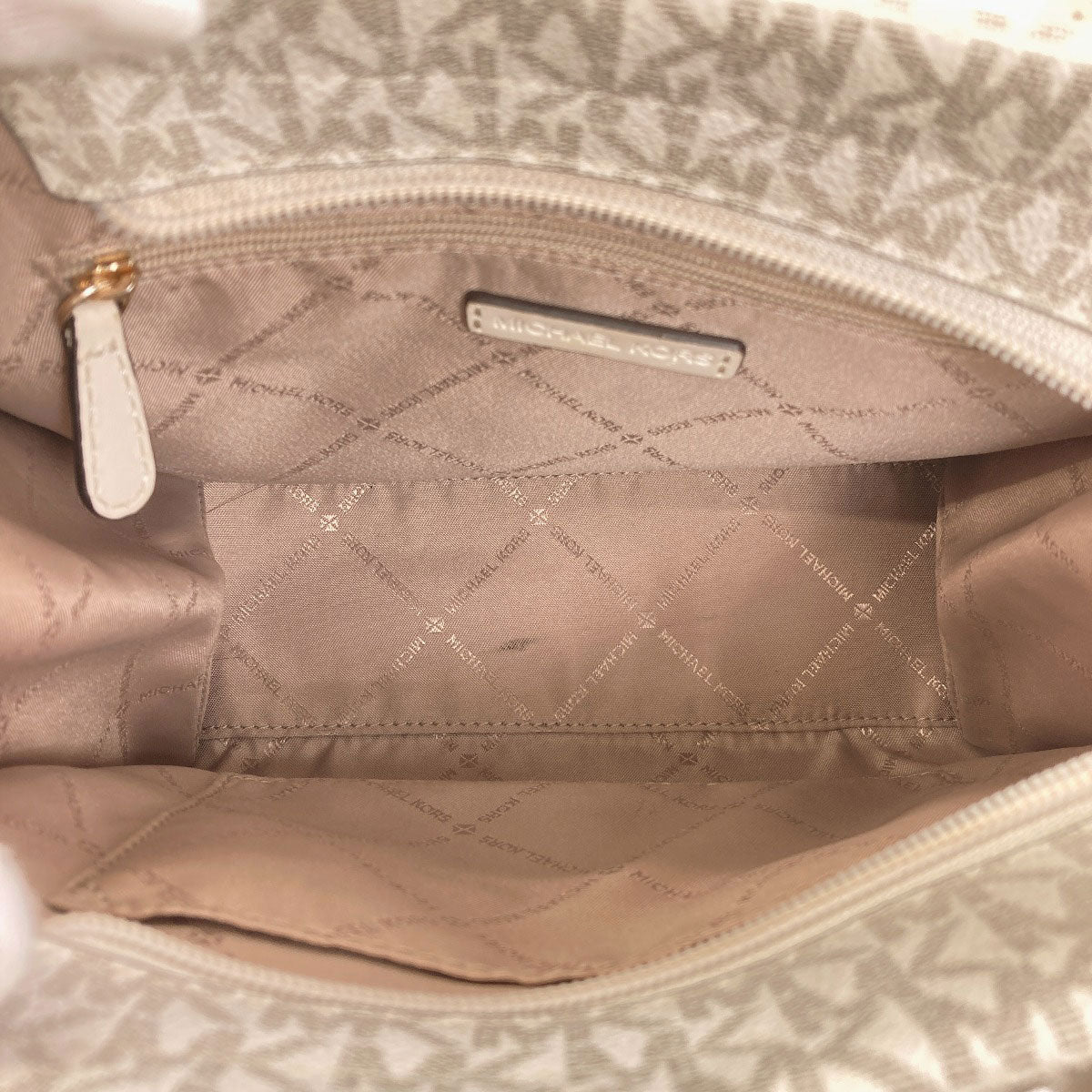 Michael Kors MK signature Handbag PVC Ladies [Used]