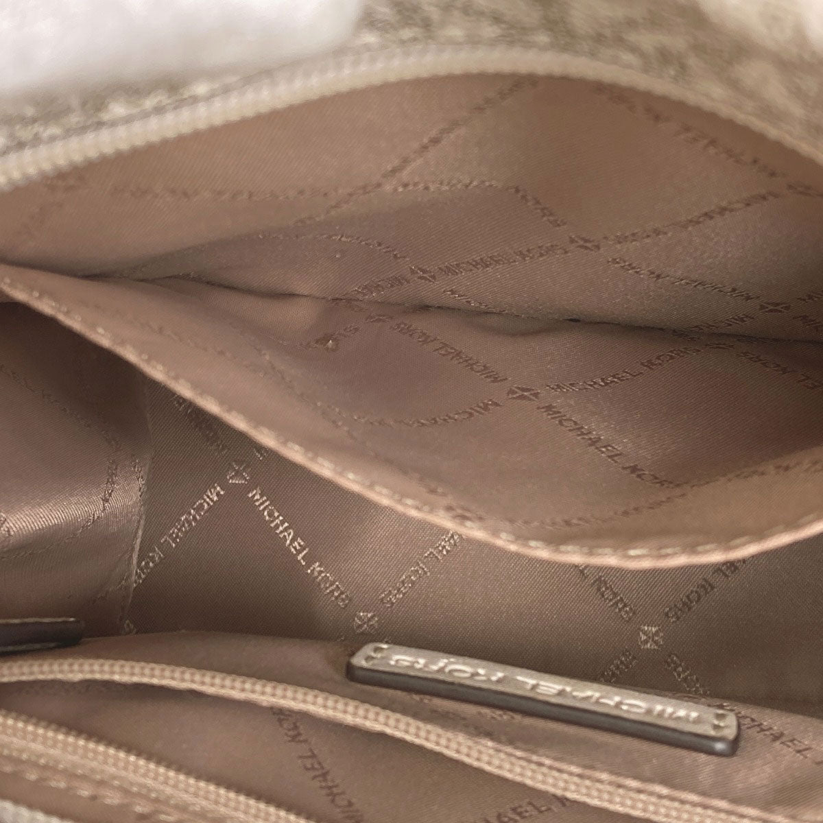 Michael Kors MK signature Handbag PVC Ladies [Used]