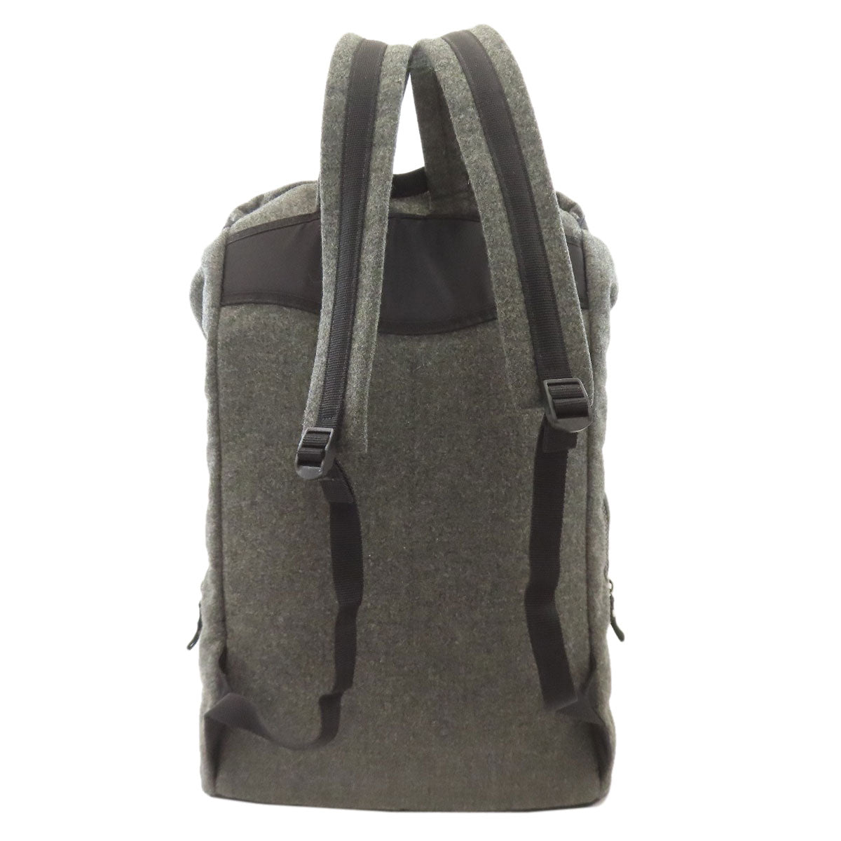 MONCLER logo Backpack Â· Daypack wool Ladies [Used]