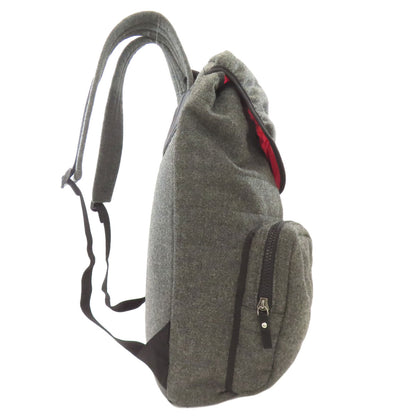 MONCLER logo Backpack Â· Daypack wool Ladies [Used]