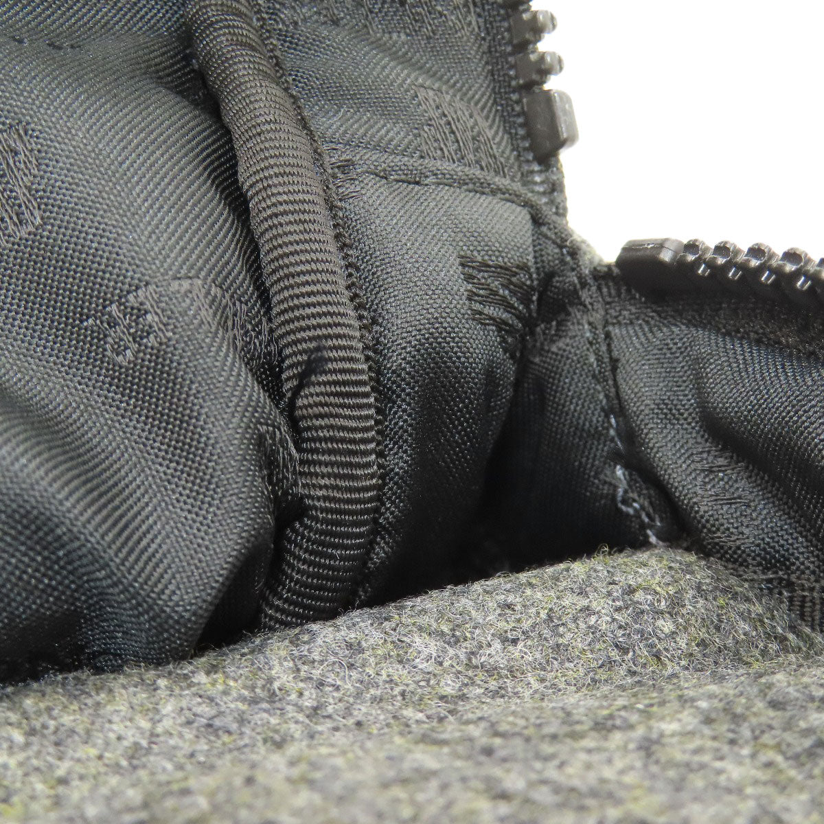 MONCLER logo Backpack Â· Daypack wool Ladies [Used]