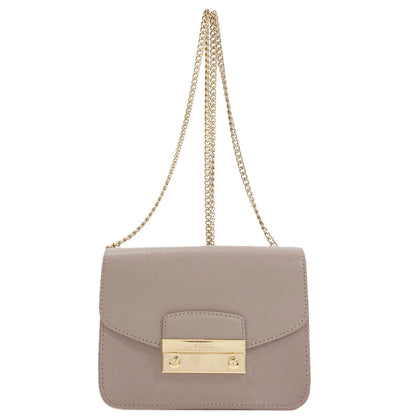 Furla Julia ChainShoulder Shoulder Bag Leather Ladies [Used]